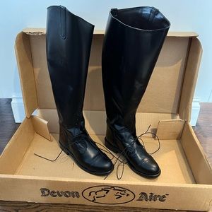 NIB Devon Aire Nouvelle Classic Pull On English Dressage Field Boot #655 SZ 6